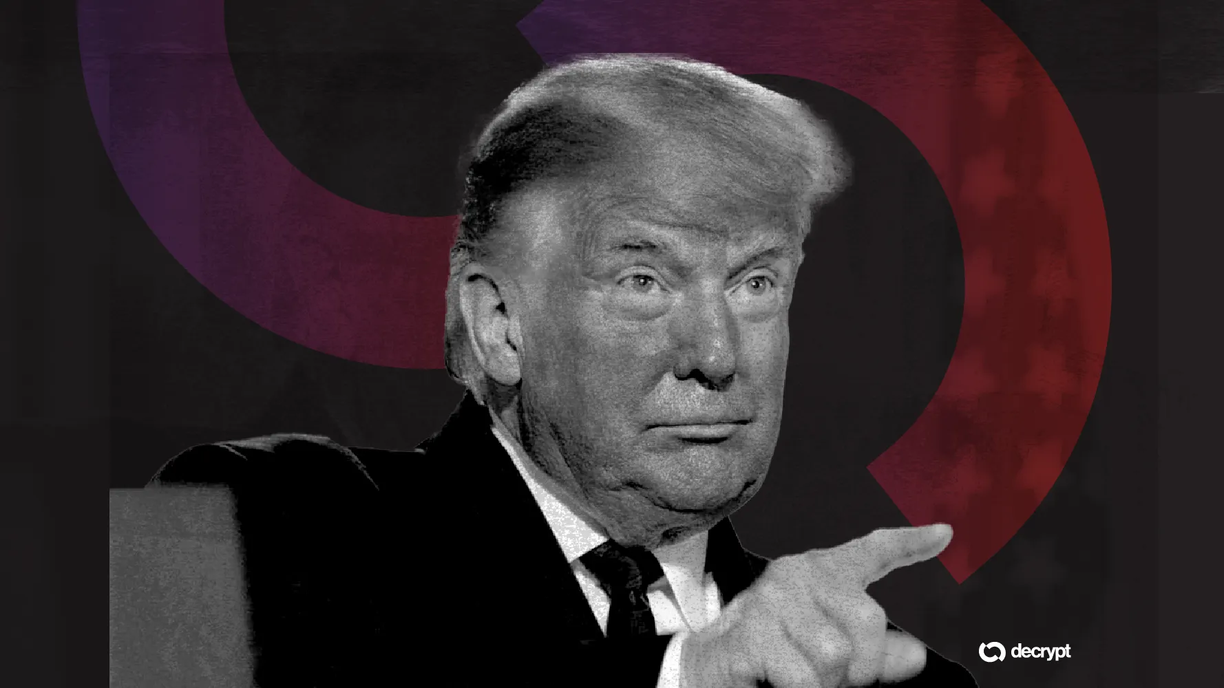 President Donald Trump. Image: Shutterstock/Decrypt