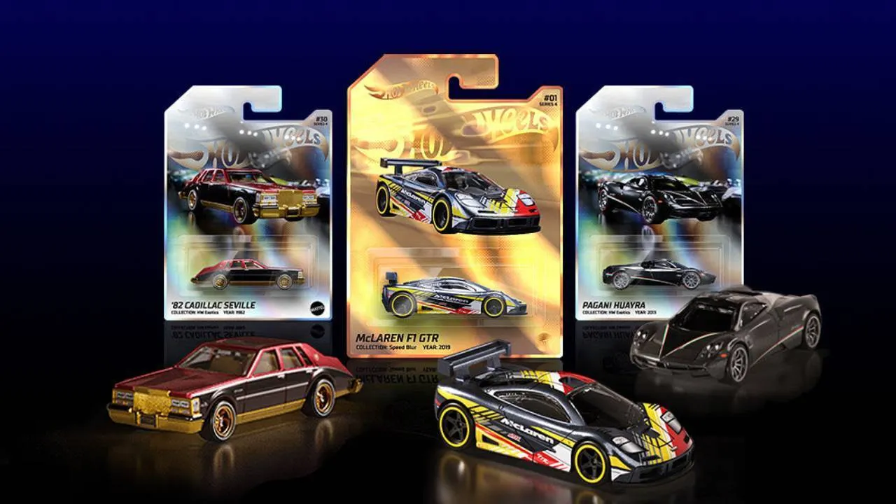 Hot Wheels Virtual Garage NFTs. Image: Mattel