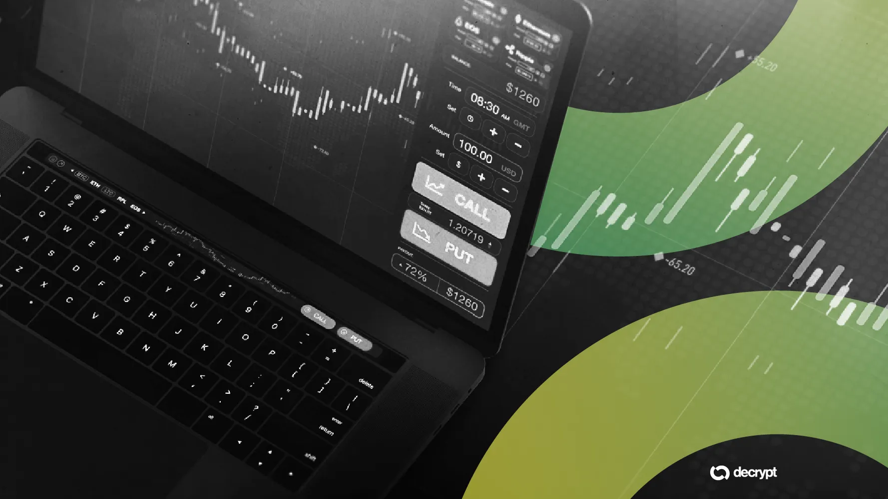 Chart in the green. Image: Shutterstock/Decrypt