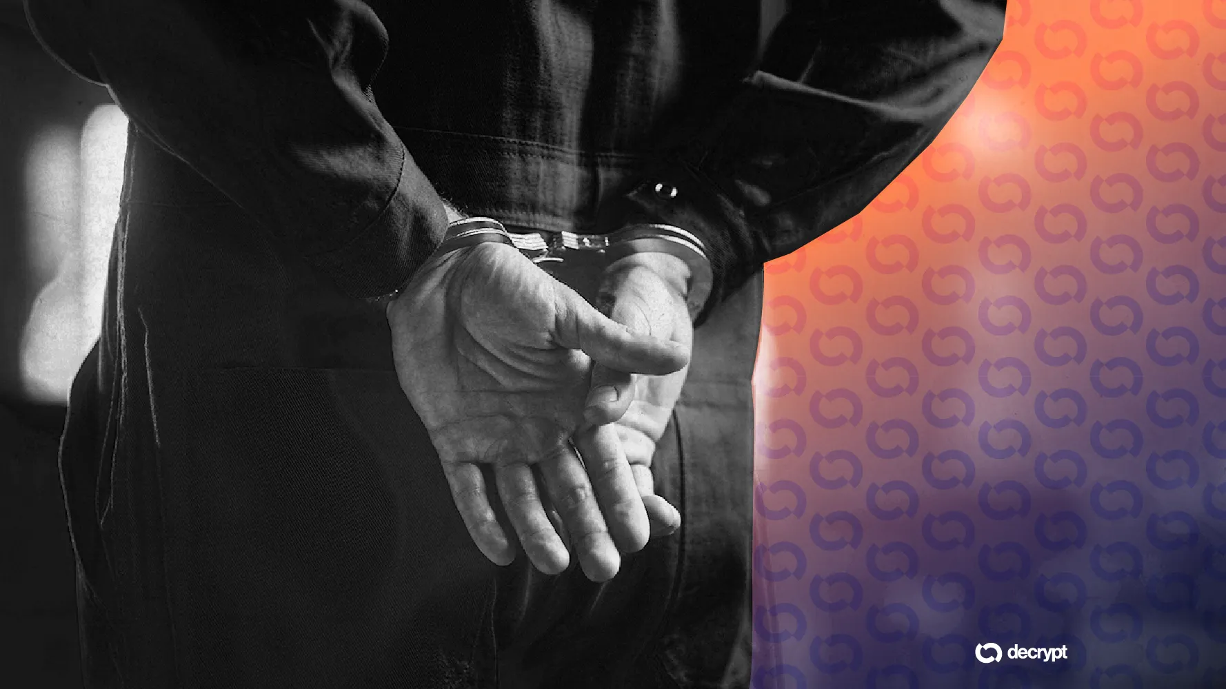 Man in handcuffs. Source: Shutterstock/Decrypt