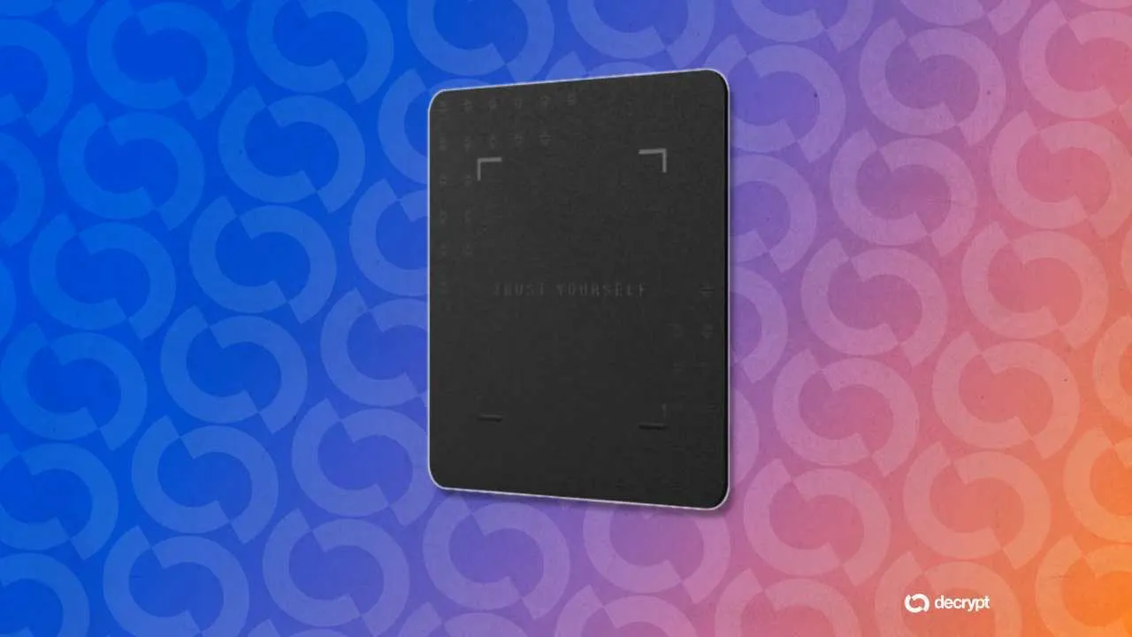 Ledger Recovery Key. Image: Ledger/Decrypt