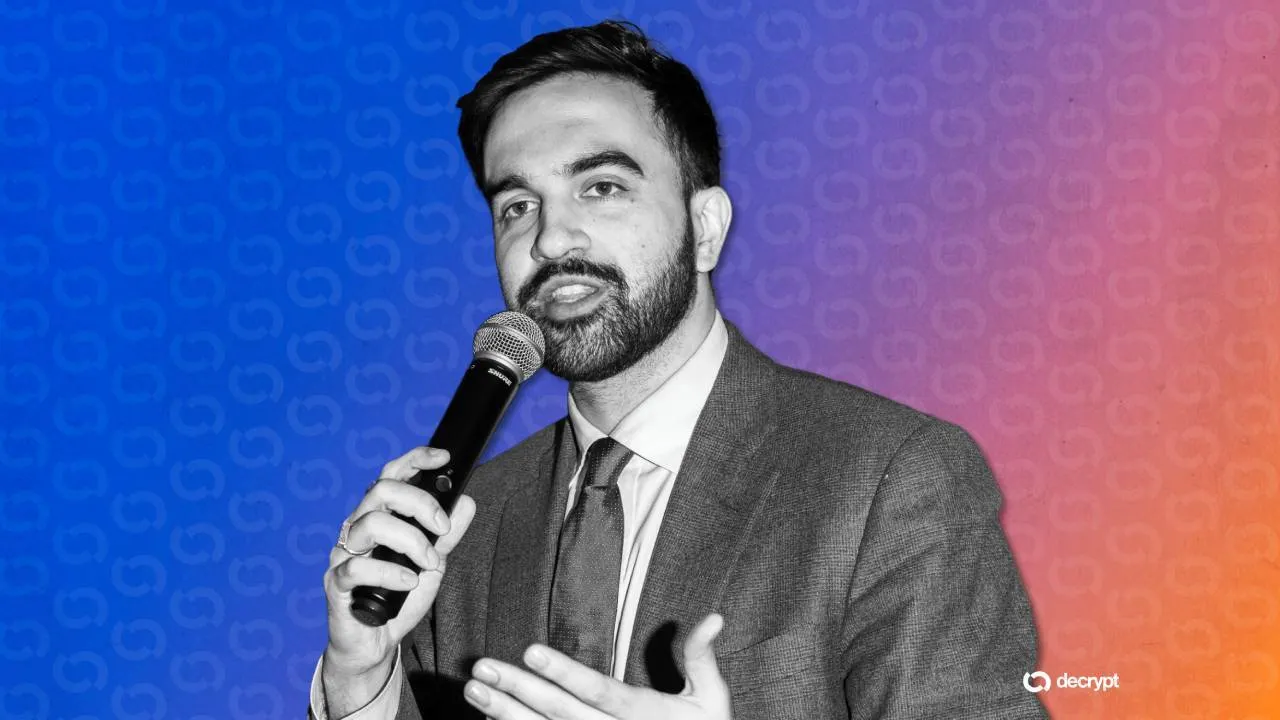 Zohran Mamdani. Image: Shutterstock/Decrypt