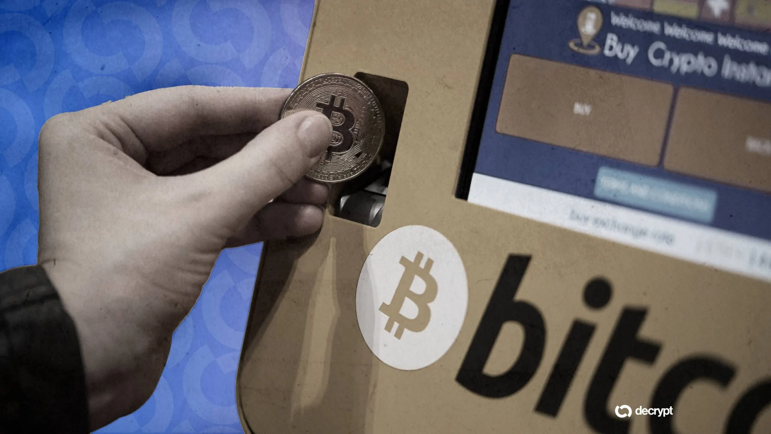 Bitcoin ATM Image: Shutterstock/Decrypt