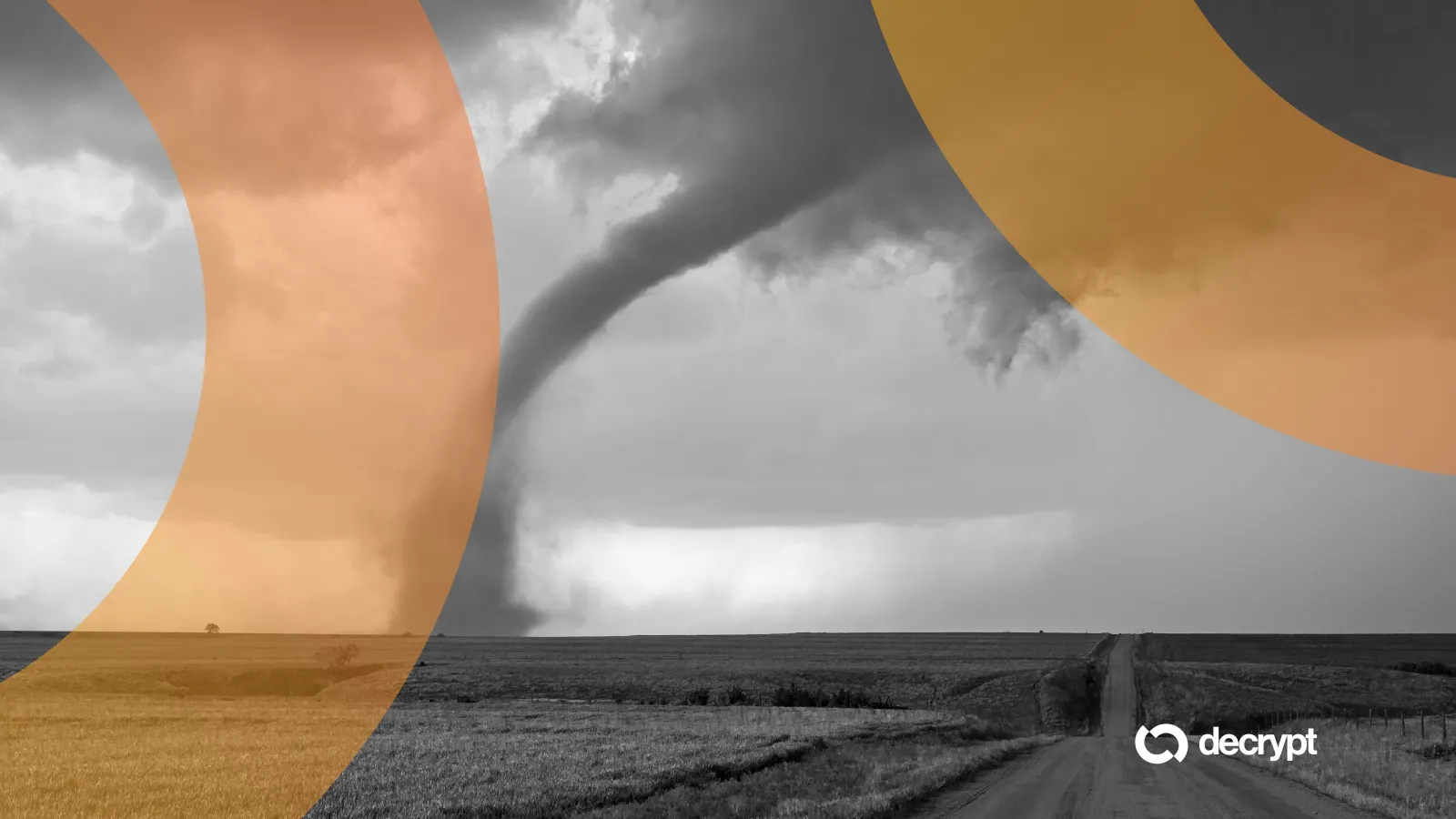 A tornado. Image: Shutterstock/Decrypt