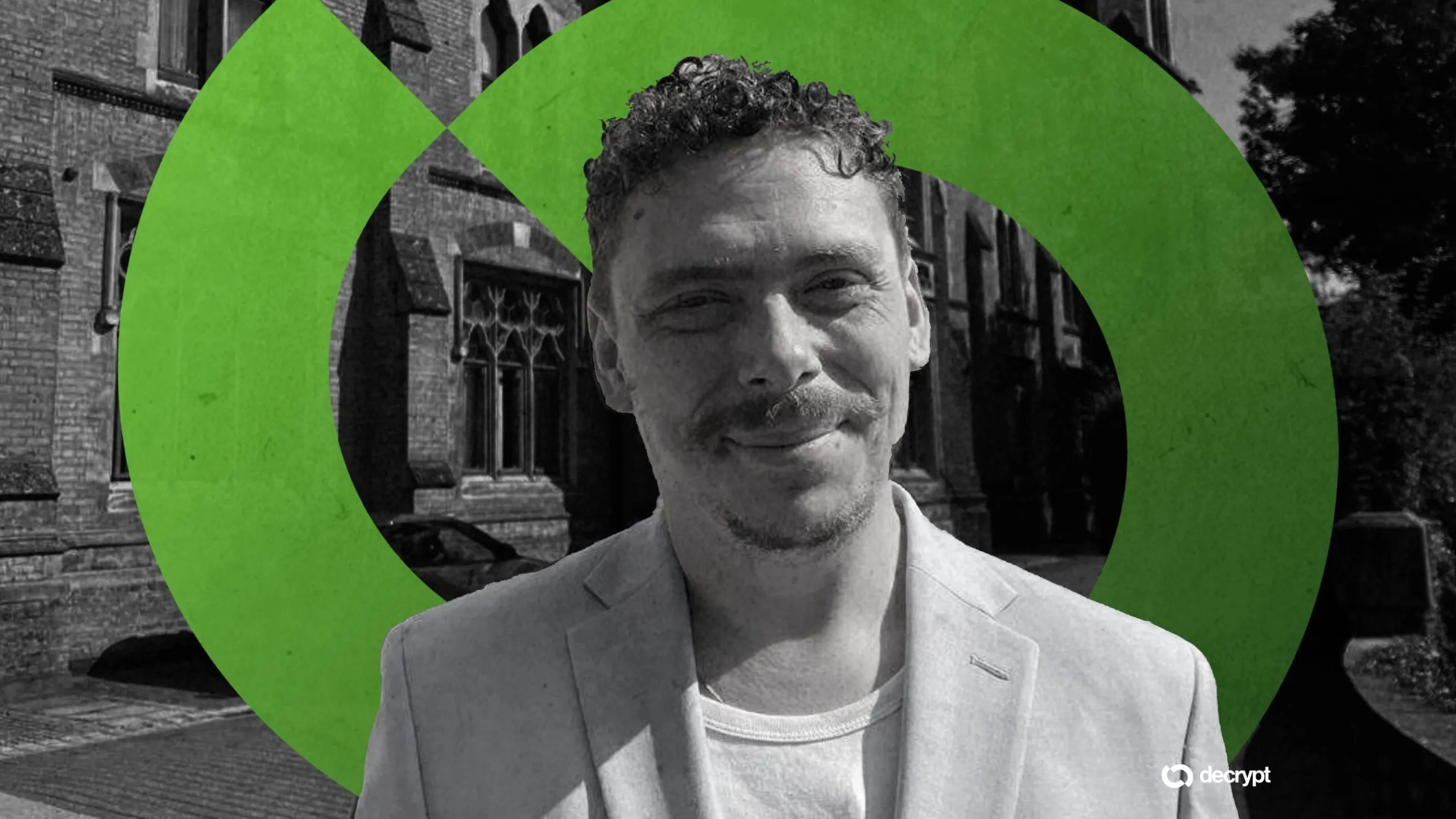 Jarett Dunn outside court. Image: Decrypt.