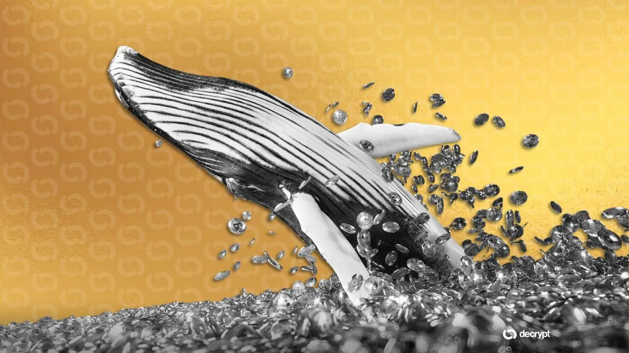 Bitcoin whale. Image: Shutterstock/Decrypt