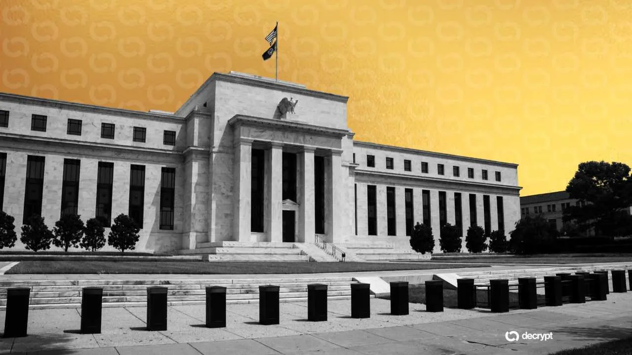 The U.S. Federal Reserve Bank, home to the Fed's Reserve Board. Image: Shutterstock/Decrypt