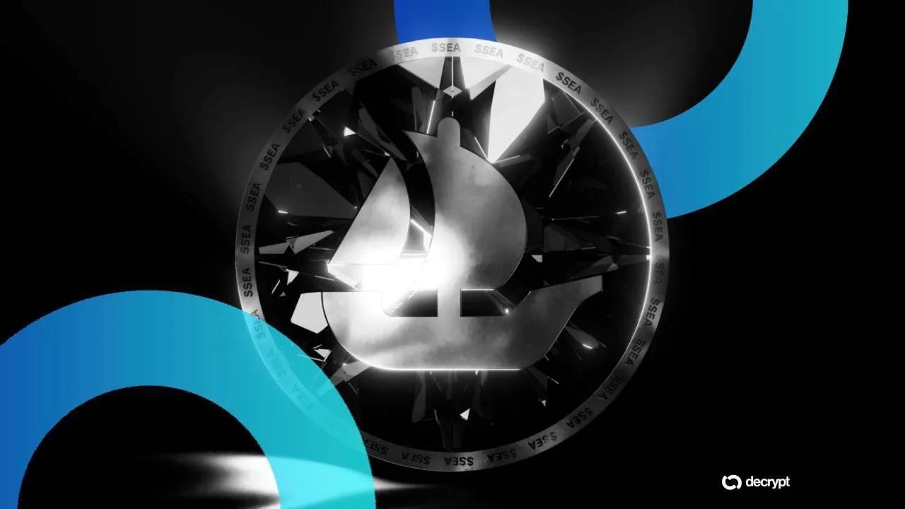 OpenSea's SEA token. Image: OpenSea Foundation/Decrypt