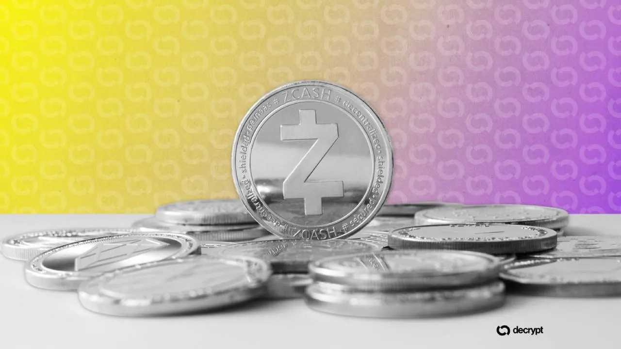 Zcash. Image: Shutterstock/Decrypt