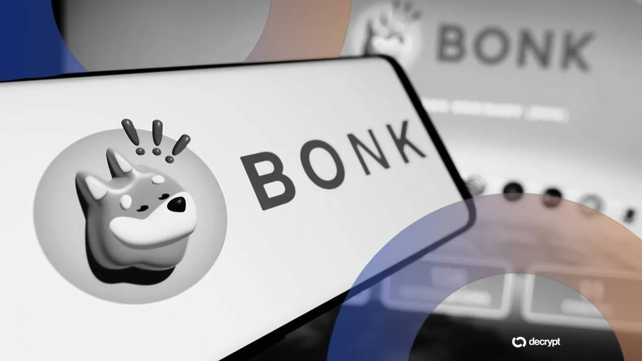 BONK. Image: Shutterstock/Decrypt