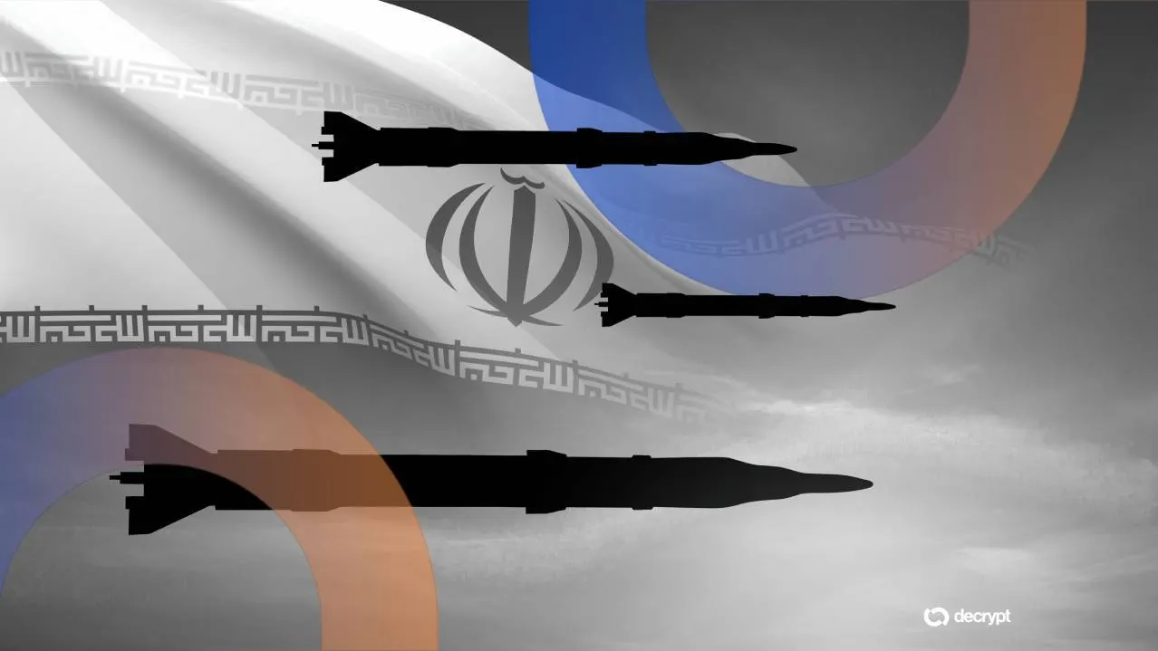 Iran and weapons. Image: Shutterstock/Decrypt