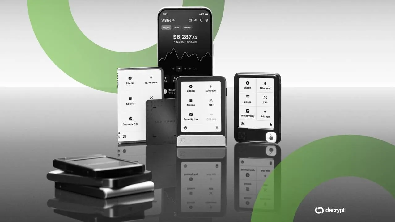 Ledger hardware wallets. Image: Ledger/Decrypt