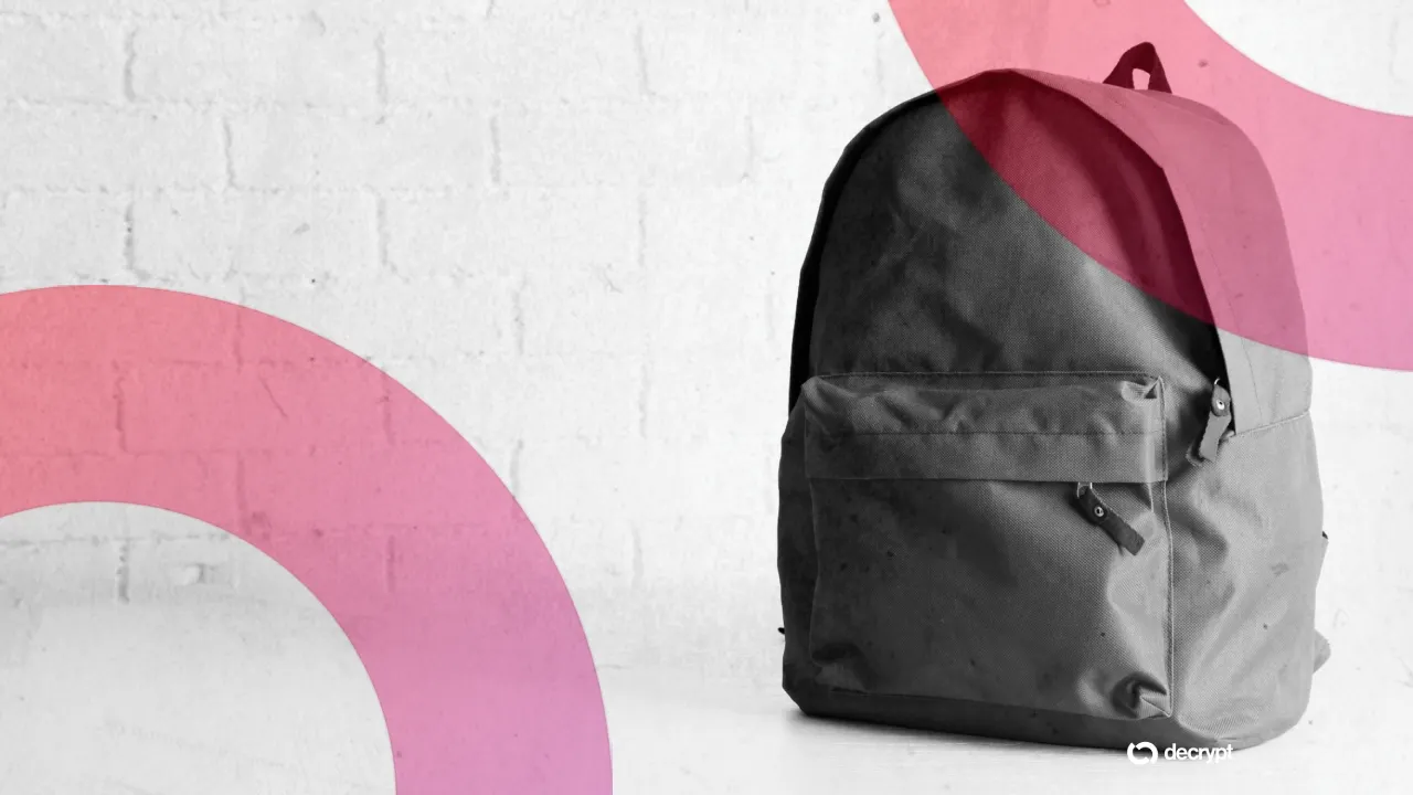 Backpack. Image: Decrypt/Shutterstock