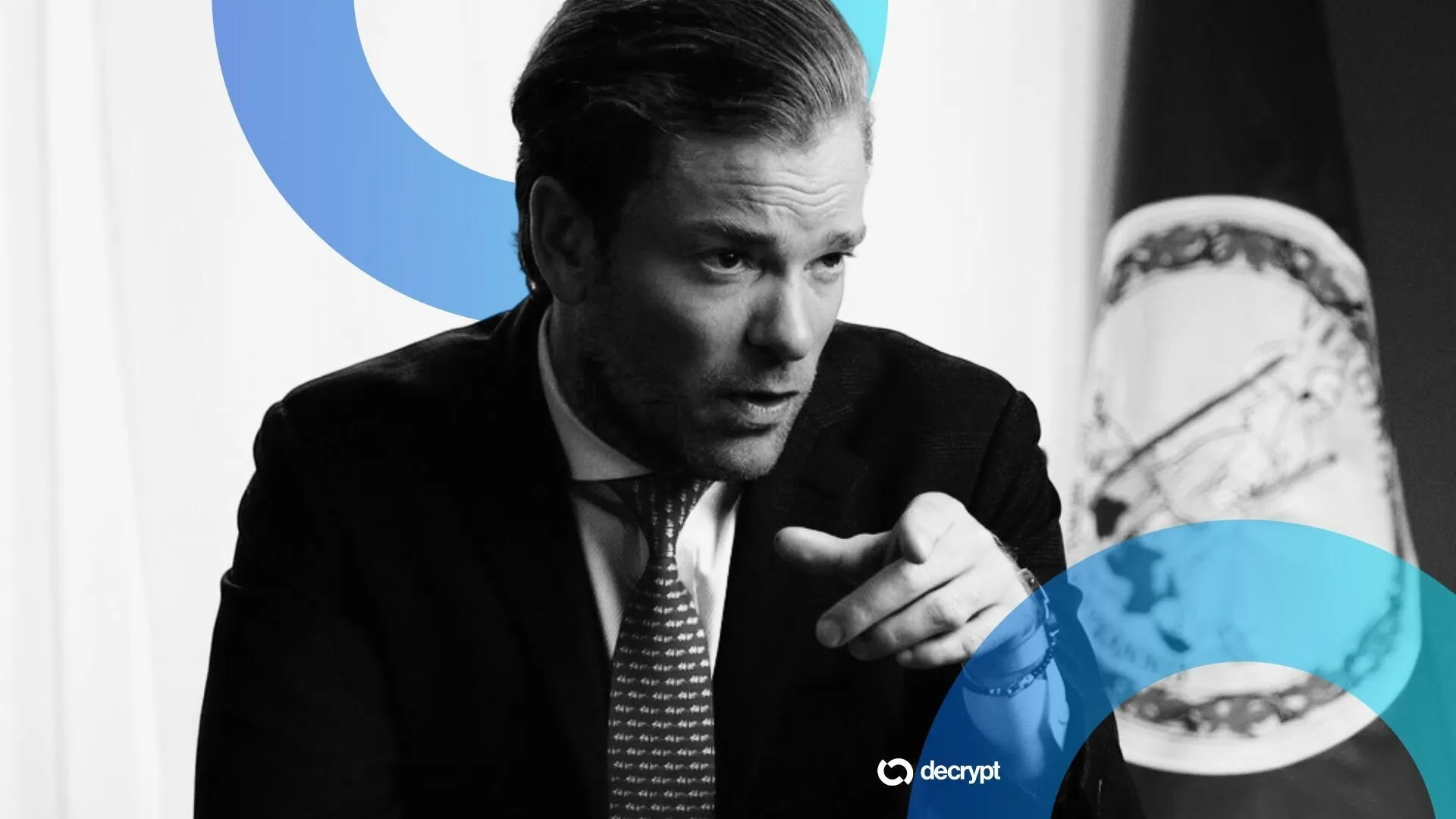 Mark Moran is among a growing group of politicians embracing meme coins. Image: Decrypt/Mark Moran