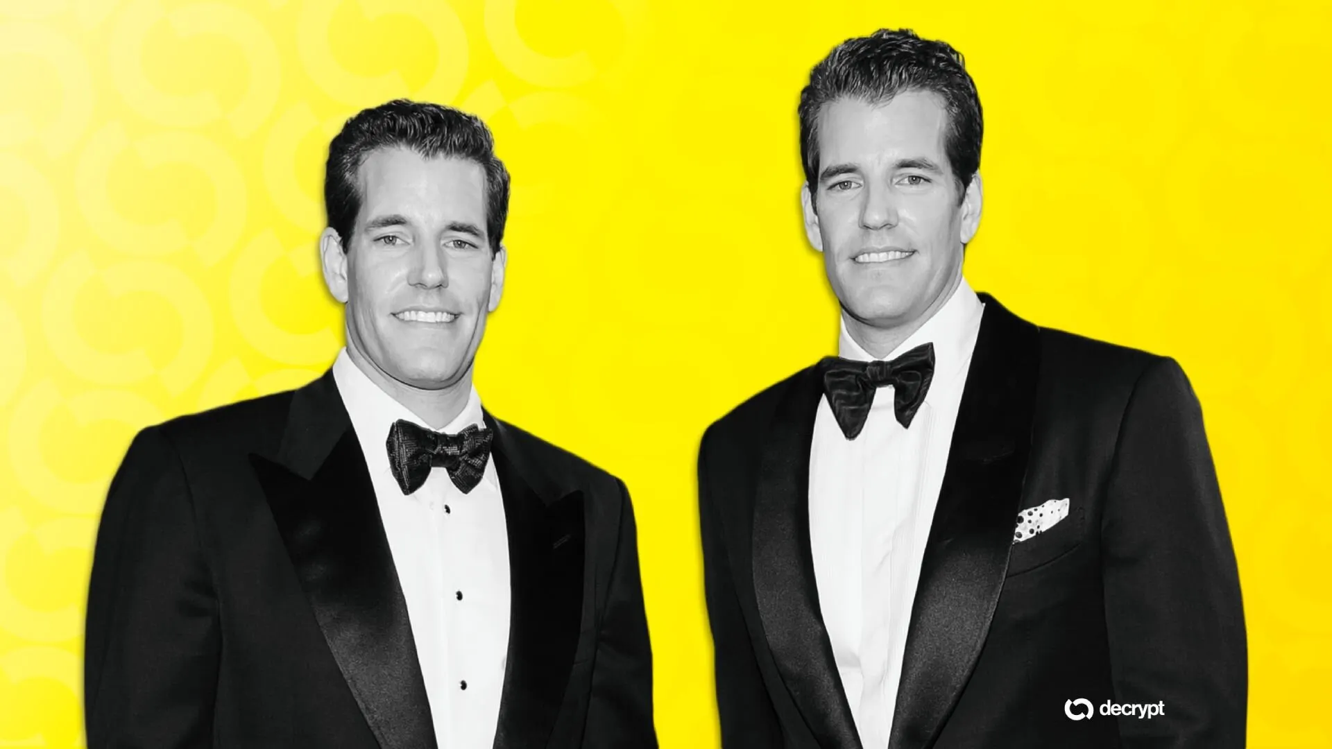 Gemini exchange founders Cameron and Tyler Winklevoss. Image: Sky Cinema/Shutterstock/Decrypt