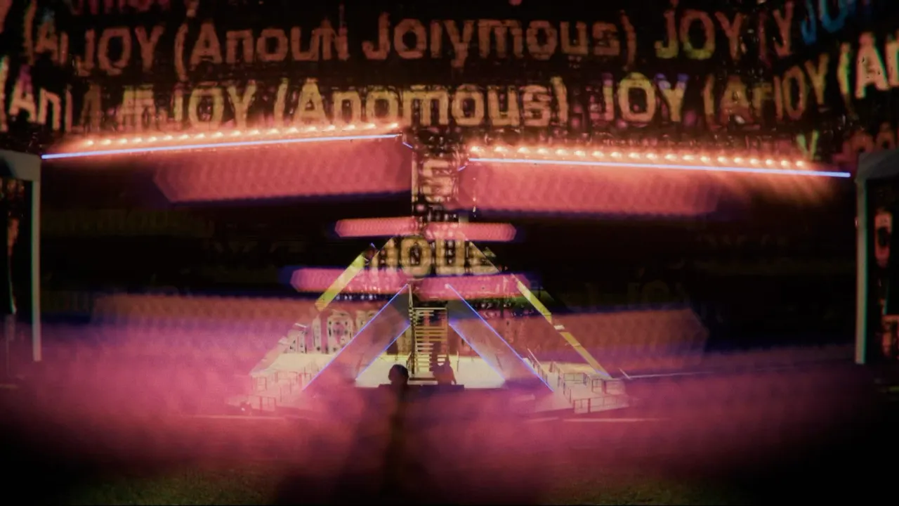 A Coachella experiment using Google DeepMind AI. Image: Coachella