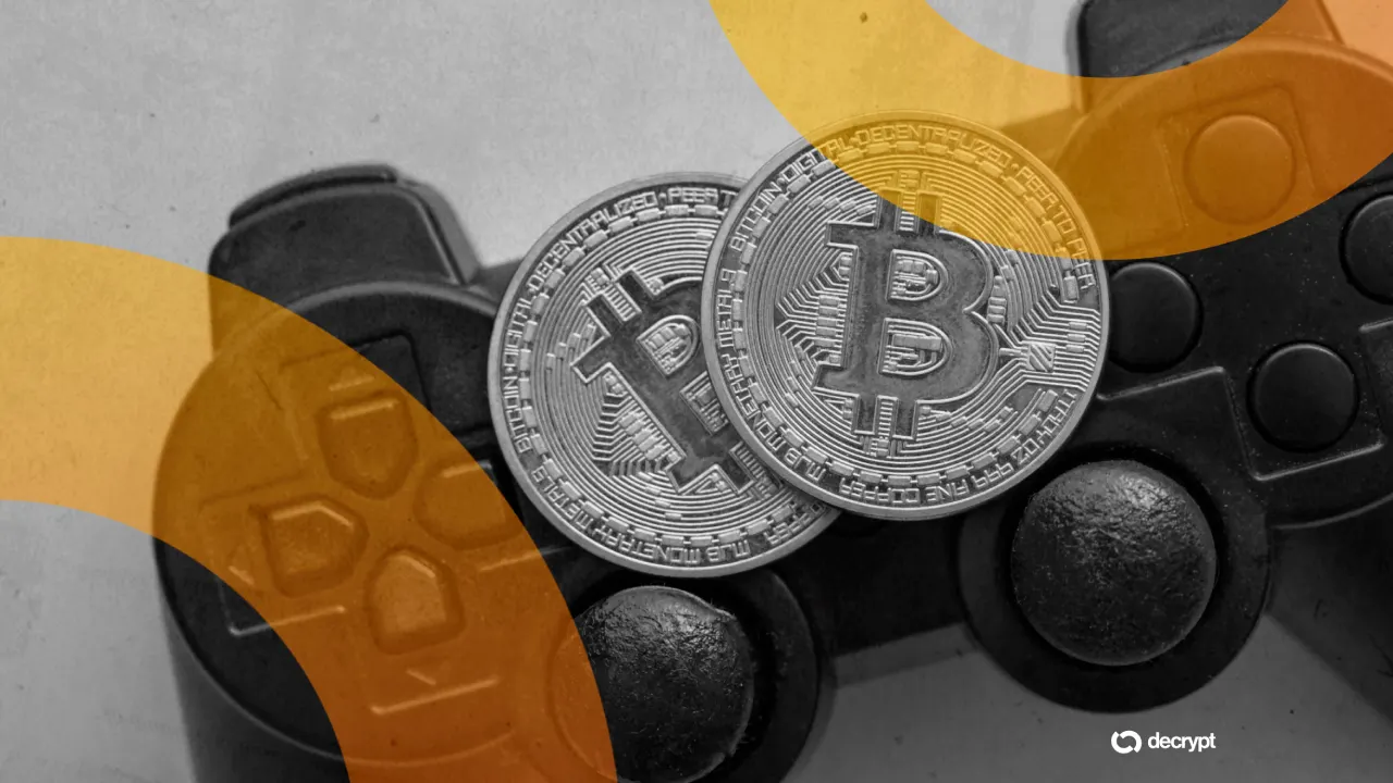 Bitcoin and gaming. Image: Decrypt/Shutterstock