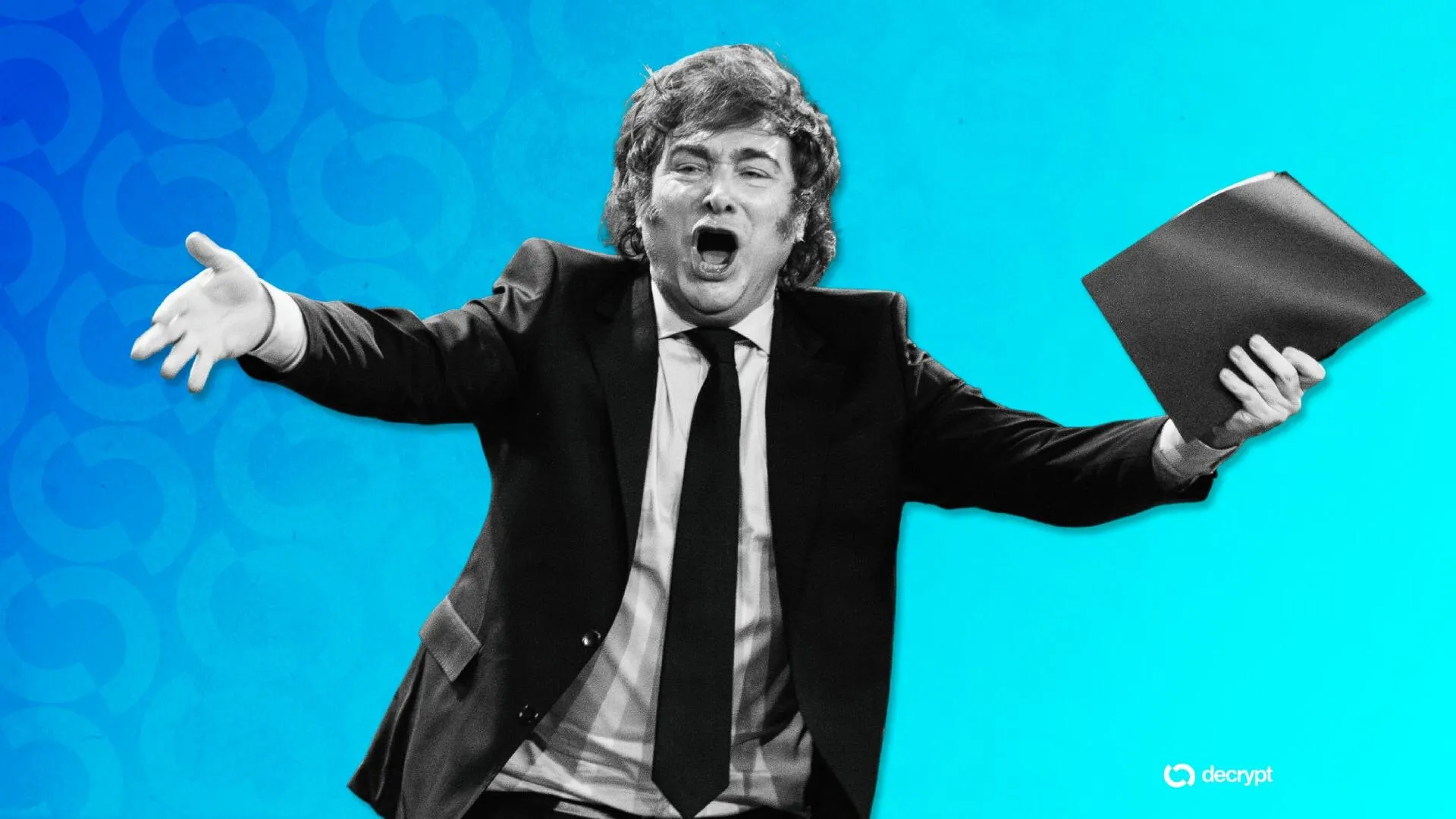 Javier Milei. Image: Shutterstock/Decrypt